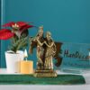 Brass Radha Krishna Pair Idol, Standard Size, Pack of 1