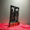 Metal Ram Darbar Auspicious Indian Art Statues Idol for Car Dashboard Mandir Pooja Murti Temple Puja Home Decor Office Showpiece (Copper Finish)
