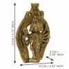 Panchmukhi Lord Hanuman Brass Idol Statue