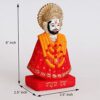 Khatu Shyam Ji Idol Statue Puja Figurine Religious Sculpture Home D?cor Showpiece Car Dashboard Murti Khatu Shyam Ji for Temple Decor Pooja Gifts