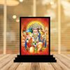 Lord Panchmukhi Hanuman Wooden Idol for Car Dashboard - Hanuman Ji Murti Figurine Showpiece