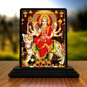 Shera Vali MATA Car Dashboard Idols Figurine Showpiece for car and Temple