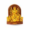 Earthenware Mata Durga Maa Idol Standard Multicolour, 1 Piece