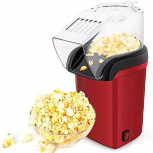 Drumstone (???? ???????? ????????????????) Hot Air Popper, Electric Popcorn Maker Machine with 1200W, No oil needed, Healthy and Delicious Snack for Kids, Adults.Great for Holding Parties in Home