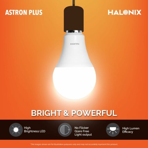 10 Watt B22D LED Cool Day Light Bulb, Pack of 10, White - Image 2