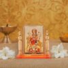 Hindu Goddess Maa Bhavani MATA Durga Vaishano Devi Sheronwali Acrylic Frame Murti for Car Dashboard, Office Table, Home, Mandir | Idol Statue Showpiece Decor Sculpture for Gift