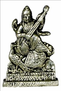 Goddess Saraswati Panchdhatu Idol by Efinito