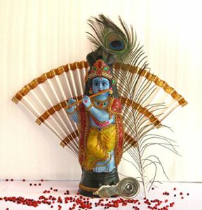 Vishu Kani Kit of Fibre Krishna Idol(30cm), thiru udayEfinito, mayilpeeli, Fancy Brass vaalkannadi and kunnikuru