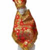 Sai Amrut Krishi Sai Baba Murti Marble Dust Idol Statue for Pooja (White_9 Inch) &1 Dress Free