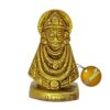 Brass Lord Khatu Shyam Baba Ji Idol Statue, 6.5 cm, Religious Pooja Figurine, Home Decor Showpiece