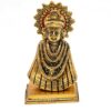 Metal Idol khatu Shyam Handmade Metal Lord Khatu Shyam Ji Murti/Statue for Pooja, Home-Office Decor & Car Dashboard