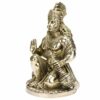 Brass God Bajrangbali Bhagwan Sankat Mochan Hanuman Idol Statue Murti for Home Office Entrance Decor Temaple Mandir Pooja Puja Antique Gold 9 Inches