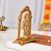 Designer Metal Radha Krishna Idol Couple Showpiece Radha Krishna Idol Murti for Home D?cor Idol Showpiece Statue Diwali Home Decoration Items Festive Home Office Gifts