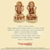 Decorative Laxmi Ganesh Idol Statue showpiece - Diwali Decoration Items for Home D?cor Living Room Bedroom Pooja Room Mandir Temple Table Desktop Office Gifting