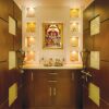 Handicraft Lord Shri Ram, Laxman, Sita and Hanuman Hindu God Wooden Photo Frame (23x32cm, Multicolour)Rectangular, Wall Mount