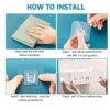 Self Adhesive Bathroom Shelf - 2 Pcs Wall Organizer