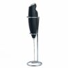 Powerful Milk Frother Wand - Ultra Fast Handheld Drink Mixer - Electric Whisk Foam Maker for Coffee, Lattes, Cappuccino, Frappe, Matcha, Hot Chocolate & Coffee Creamer