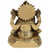 Brass Lord Ganesha Idol Sculpture for Good Luck and Success