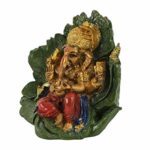 Resin Ganesh Idol Statue Showpiece - Diwali Decoration for Home Decor, Mandir, Living Room, Bedroom, Pooja Room, Office Table, Decorative Gifts