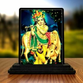 Cow Krishna Car Dashboard Idols Figurine Showpiece