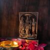 Metal Ram Darbar Auspicious Indian Art Statues Idol for Car Dashboard Mandir Pooja Murti Temple Puja Home Decor Office Showpiece (Copper Finish)