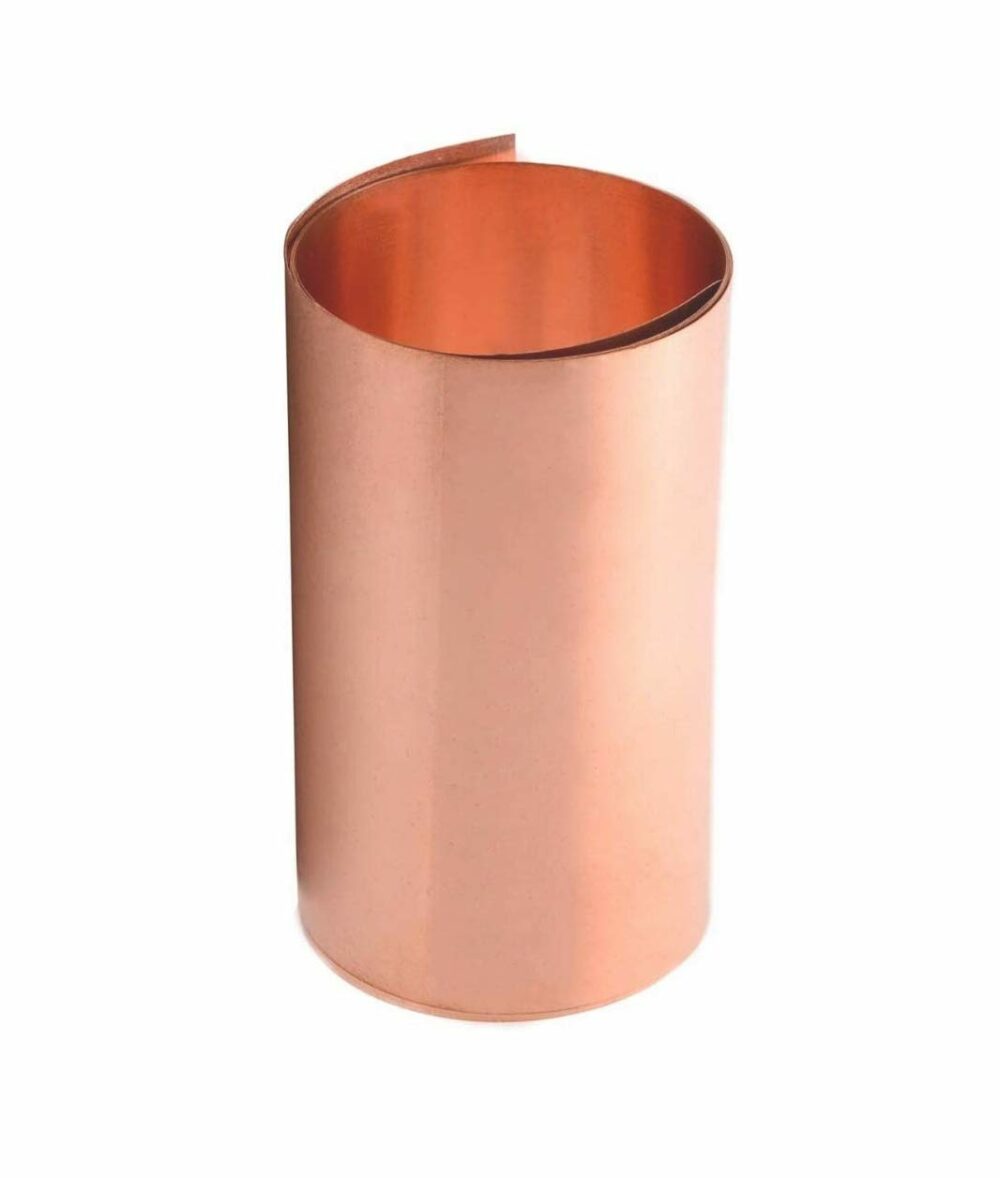AVIATION METAL & ALLOYS 99.9% Pure Copper Sheet Foil for Experiments, Art Crafts, Crafting, Embossing, Vastu, Baby Toys, Designing (0.05mm Thick, 100mm X 1000mm Long) - Image 6