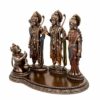 Idol Set on Bonded Bronze Statue Base, Height 8 Inches
