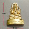 Return Gift for Women Ganesh Idol (Pack of 6), Diwali Gifts, Baby Shower Return Gifts, Wedding Gifts, Birthday Return Gifts(Brass, Gold)