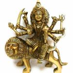 Brass Maa Durga Idol