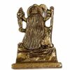 Brass Kali MATA Idol L- 4.5 cms, B- 1 cms, H- 6 cms Antique Gold 1pc