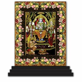 Ram Darbaar 3908 Car Dashboard Idols Figurine Showpiece|for Temples|for Home|All Purpose