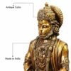 Hanuman | Hanuman Murti | Meditating Hanuman Idol | Murti Statue for Gift | Meditating Lord Hanuman Idol Resin Decorative Figurine Will Illuminate Your House
