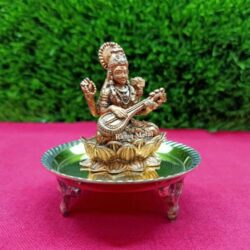 Copper SARASWATHI Idol - Image 3