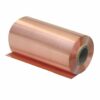 AVIATION METAL & ALLOYS 99.9% Pure Copper Sheet Foil for Experiments, Art Crafts, Crafting, Embossing, Vastu, Baby Toys, Designing (0.05mm Thick, 100mm X 1000mm Long)