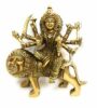 Fine Brass Made Maa Durga Idol (6, 6 , Small , Golden)