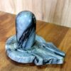 Natural Stone Shiva Lingam, Shiv Ling Idol or statue, for Daily Pooja ( 4.25" inches height)