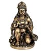 Efinito-Asta Dhatu 8 Metals Brass Bajrang Bali/Shri Hanuman ji Idol (10, Gold, Standard) (10 cm)