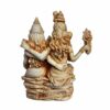 8 Inch Handcrafted Shiva Family Idol Decorative Statue for Home Decor