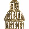Brass Vishnu Dashavatar Wall Hanging