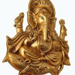 Metal Ganesh Idol Wall Hanging