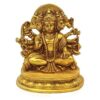 EfinitoBrass Shri Panchmukhi Hanuman Ji Idol (4 Inch Height)