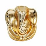 Ceramic Lord Ganesha Idol for Home, Office, and Car Dashboard