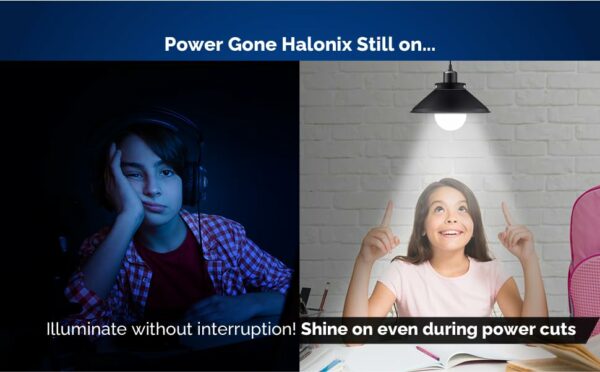 14W Emergency Bulb | Rechargeable For Power Cuts Backup : 4Hrs Cool Day Light Pack Of 1 Light, B22D, Led - Image 3