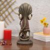 Standing Vishnu Idol Statue for Home Pooja Room - Lord Vishnu God Venkateshwara Narayan Avatar Spiritual Showpiece Figurine for Temple Mandir Puja Room (Size 12.5 x 5 Inches)