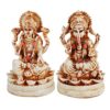 Decorative Laxmi Ganesh Idol Statue showpiece - Diwali Decoration Items for Home D?cor Living Room Bedroom Pooja Room Mandir Temple Table Desktop Office Gifting