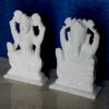 7" (Big Size) - Ganesh Laxmi Idol - Marble Pooja Puja Lord Ganesh Ganpati Ganesha Laxmi Lakshmi Idol, Statue, Murti