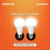 10 Watt B22D LED Cool Day Light Bulb, White, Pack of 10