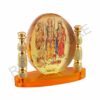 Ram Darbar Oval Shaped Murti for Car Dashboard, Office Table, Home, Mandir | Idol Statue Showpiece Decor Sculpture for Gift