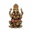 Version 1.0.0 Resin Lord Ganesh Idol Decorative Showpiece Statue for Home Office Decor Pooja