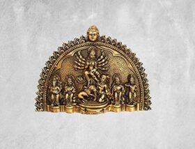 Mohan Jodero Maa Durga Idol/Goddess Mahisasur wall Hanging Murti